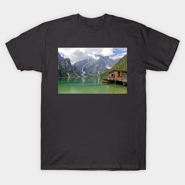 Lake Braies T-Shirt by yairkarelic